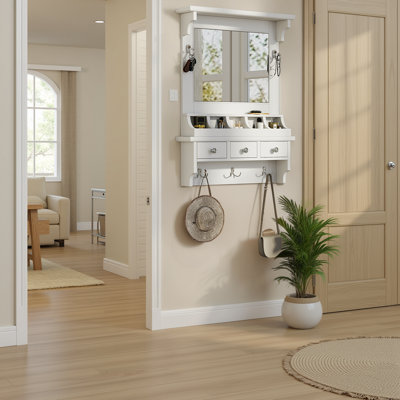 Hallway Shelf And Mirror: Stylish Storage Ideas for Small Spaces