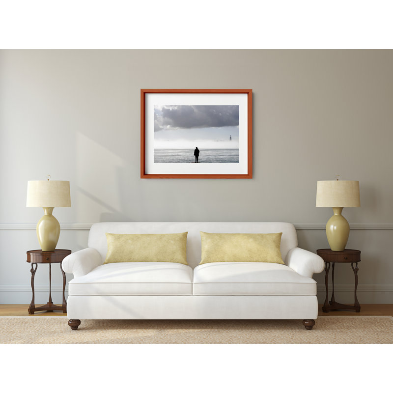 Morning Air Print by Joseph Regan, 22" H x 26" W x 0.75" D, Cherry