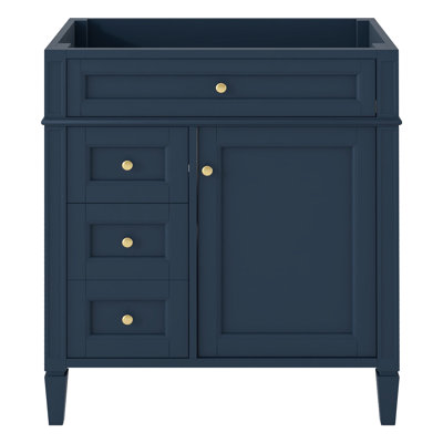 30'' Bathroom Vanity(Only Vanity Bases,Without Top Sink)