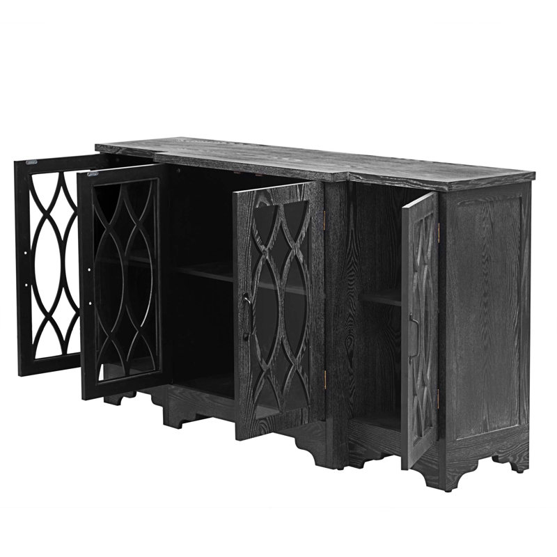 Merissa 58 " W Sideboard, Black