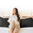 Hollow Fiber Filled Body Pillow, 20" X 54" - White-1857321308