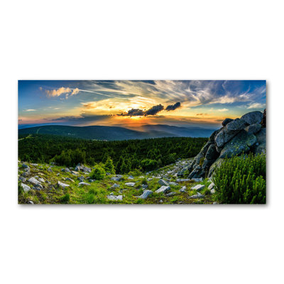 Mountain Panorama - Wrapped Canvas Print