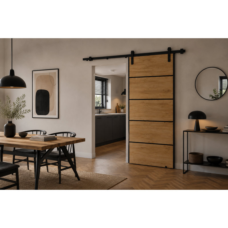 Door, 76cm x 205cm, Brown