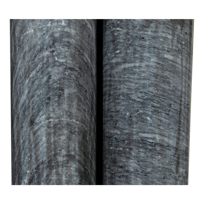 Table de bout Nox 100% marbre, Noir