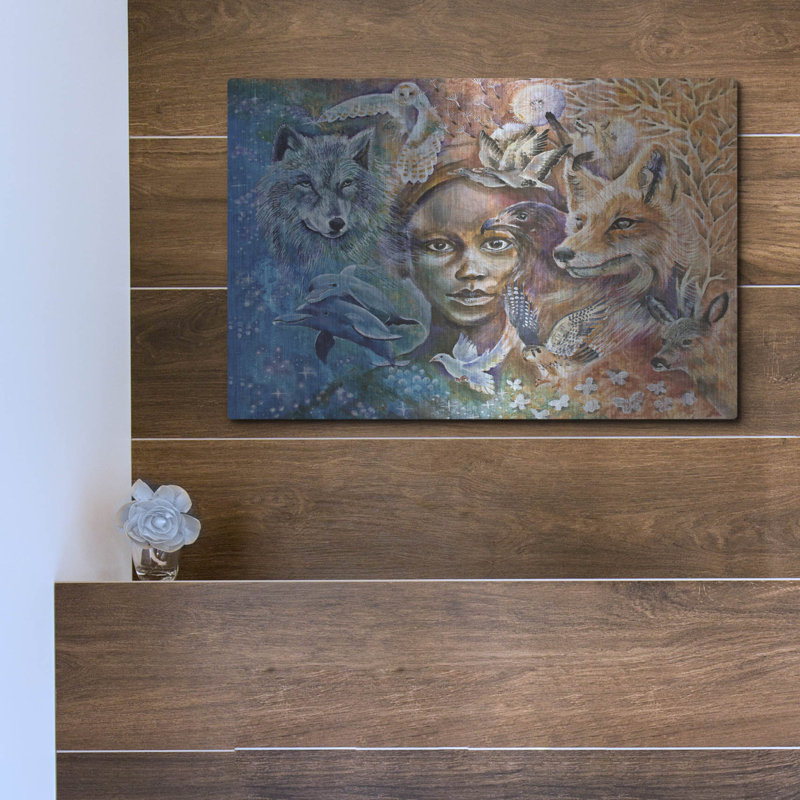  'Wild Imagination' by Verena Wild Metal Wall Art, 16" x 12"
