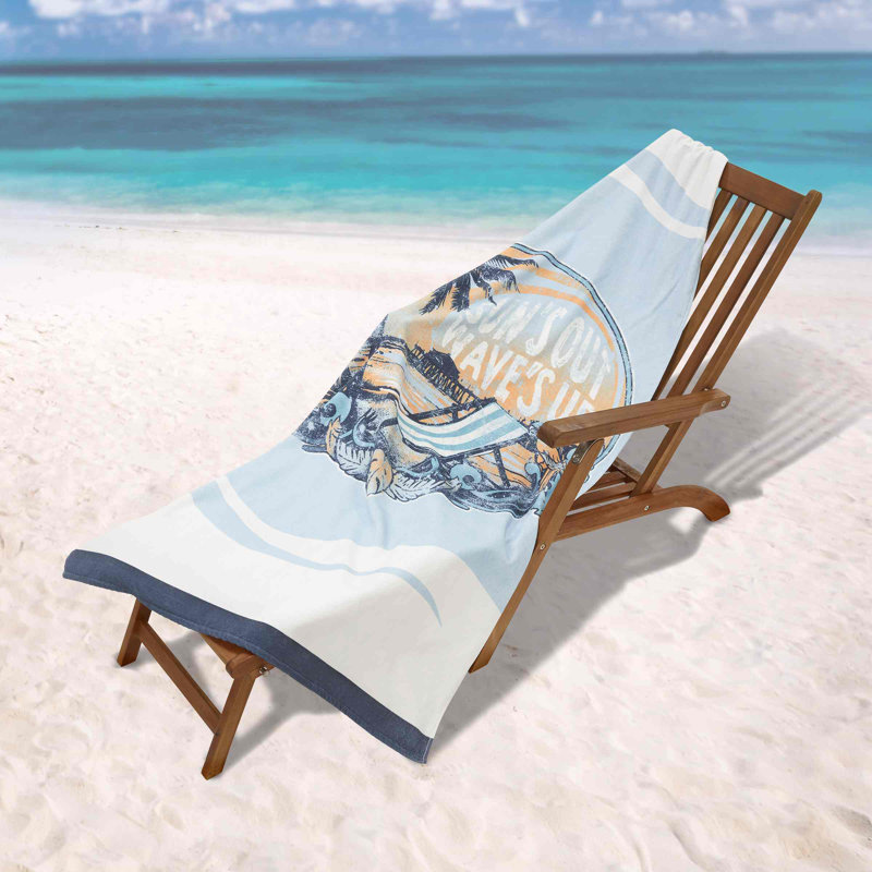 Izod Sun's Out Beach Towel
