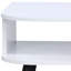 Table basse Halima & Finish avec tiroir de rangement et compartiments ouverts, design moderne et fonctionnel pour les salons