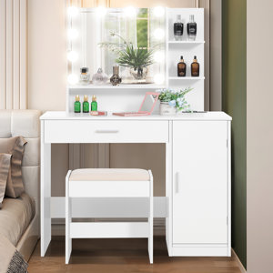 House of Hampton® Dasher Vanity & Reviews | Wayfair