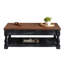 Table basse à plateau relevable de 47,24 po x P 23,60 po x H 18,11 po, plateaux cachés et tablette ouverte fixe-1115116030