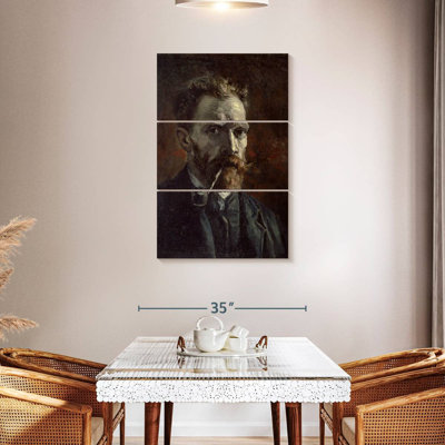 Autoportrait avec tuyau