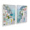 Ensemble de 2 impressions Coastal Village Glow