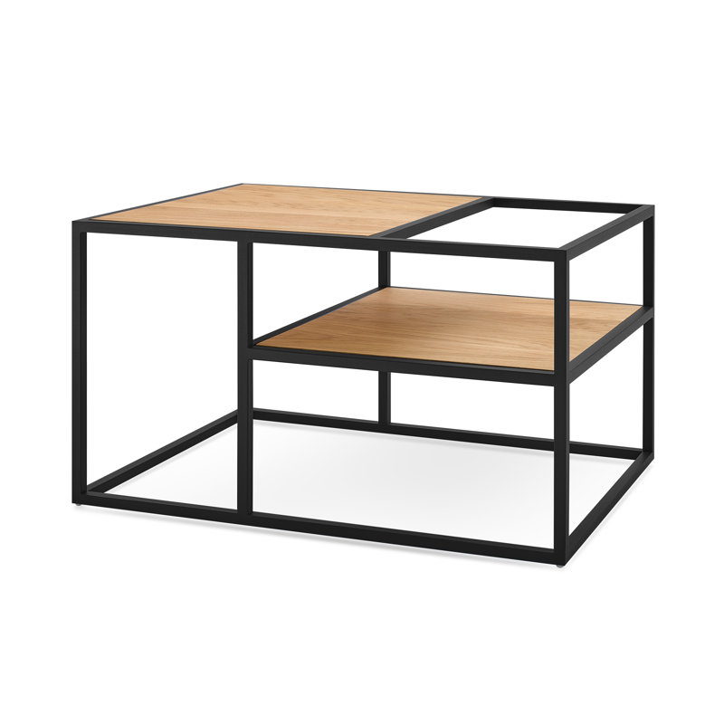 Yunisber Frame Coffee Table, Black