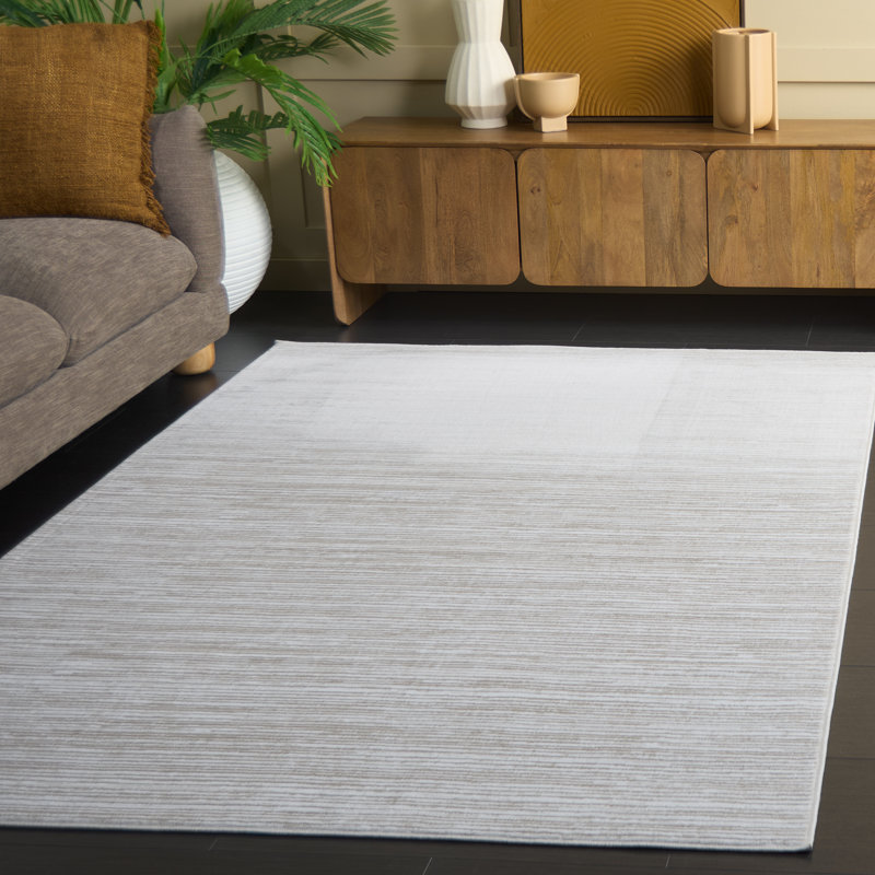 Ahitana Performance Solid Color Rug, Rectangle 8' x 10'