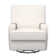 Abingdon Upholstered Swivel Reclining Glider