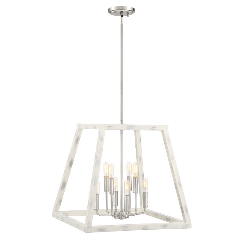 Style géométrique à bougie 8 lumières Mickle