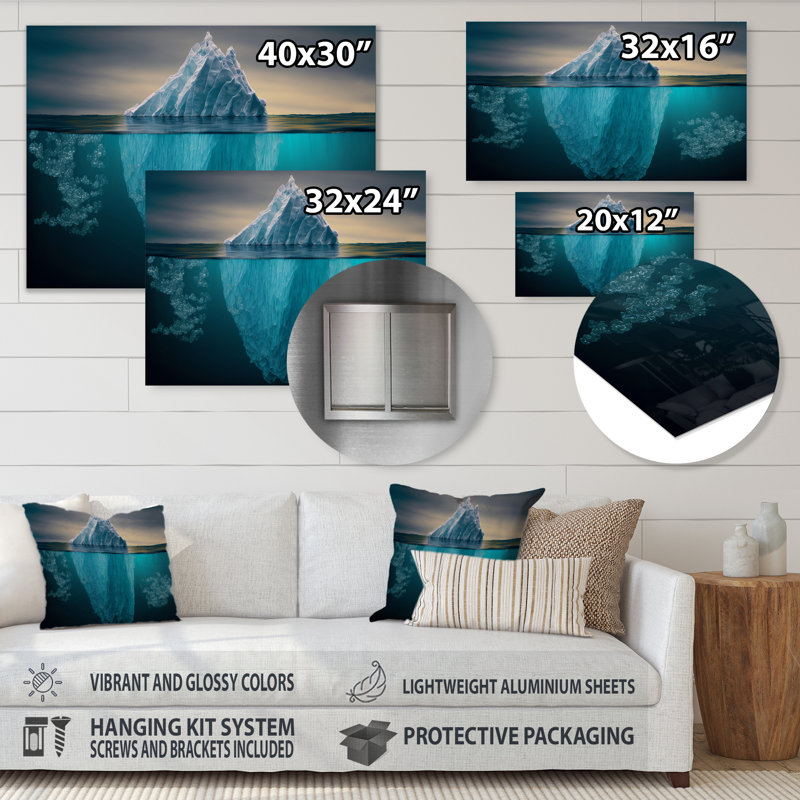 Harkirat Nautical & Beach Wall Decor on Metal, 30" H x 40" W x 1" D