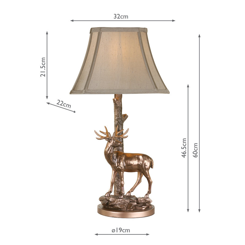 Duclos Resin Table Lamp