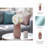 Latitude Run® 15" Large Mauve Glass Vase-109721263