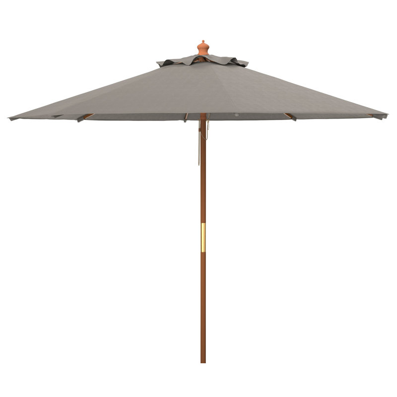 Parasol de plage Ellarose, gris