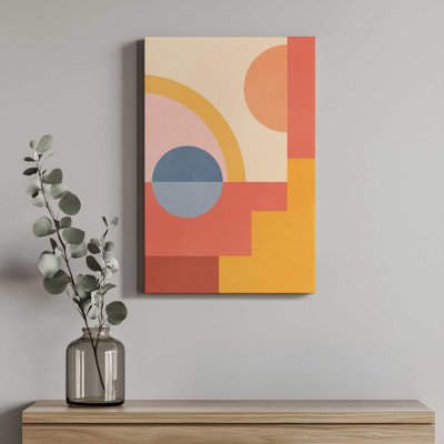 «Abstract Geometric Shapes 31» par Gaite, impression sur toile