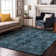 Premium Machine Washable Cerrito AMF570 Blue Rug