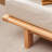 Loveseat Beige 100% Polyester Sleeper sofa