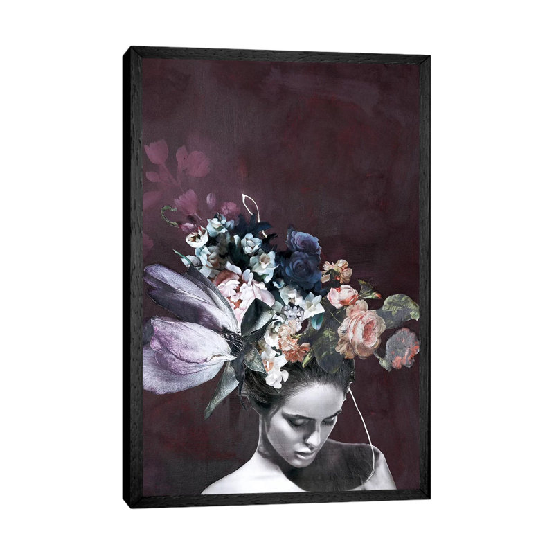 Haute Couture V - Print on Canvas, Black Framed, 66.04cm H x 45.72cm W x 3.81cm D