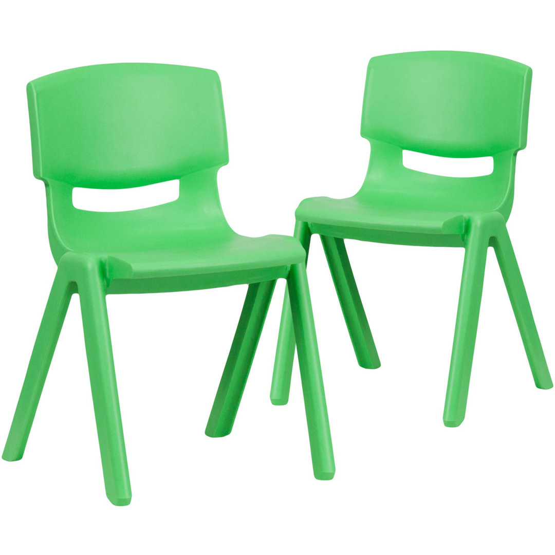 Goddard 14" Classroom Chair (Set of 2) Flash Furniture Seat 