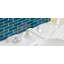 Carrelage mosaïque en verre pour piscine-64627501