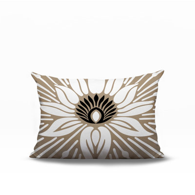 Oreiller rectangulaire réversible intérieur / extérieur Carla