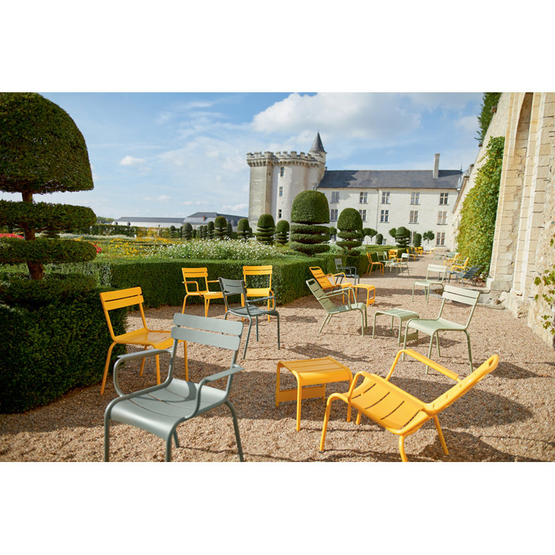 Luxembourg Outdoor Dining Armchair, Honey Textured