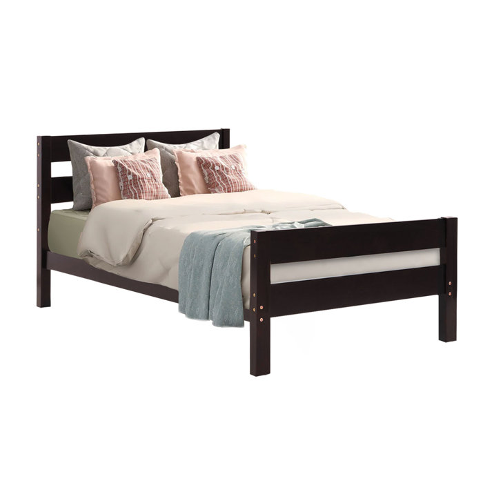 Andover Mills™ Stalbridge Solid Wood Slat Bed & Reviews | Wayfair