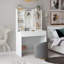 Annecia Dressing Table with Mirror