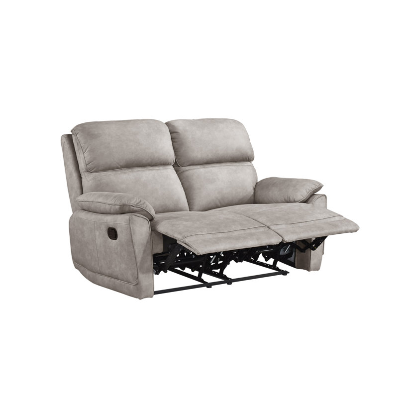 Causeuse inclinable double, taupe, L 57,75 po