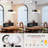 5-Lights Dimmable Farmhouse Drum Chandelier