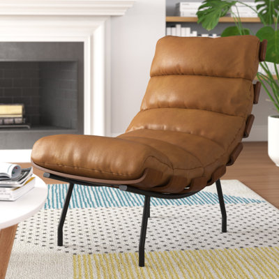 Chaise d'appoint rembourrée Malin