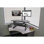 Paciano Height Adjustable Corner Standing Desk Converter