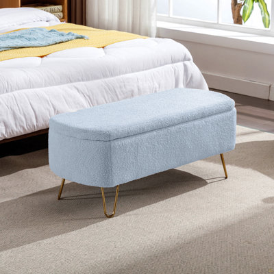 Banc repose-pieds polyvalent avec rangement et design élégant pour la maison