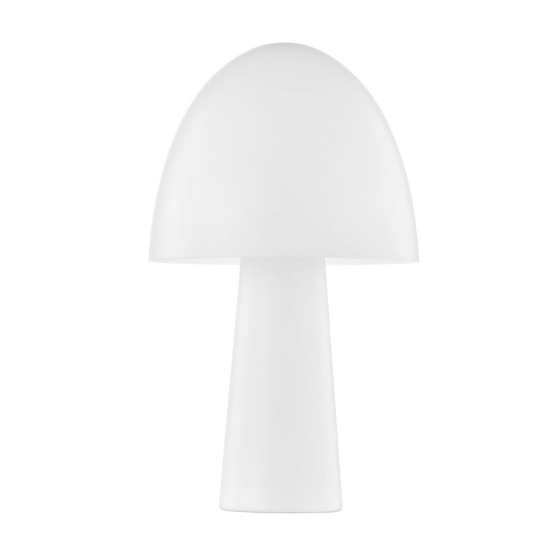 Lampe de table 17,25 "Batch, Blanc doux, Blanc