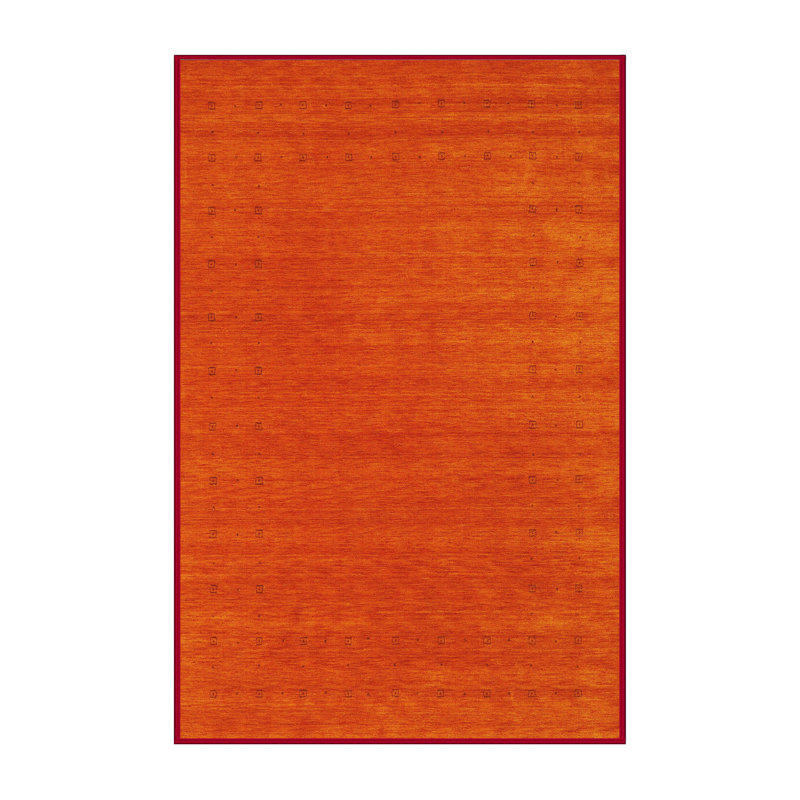Tapis abstrait rouge, Rectangle 5 pi x 7 pi