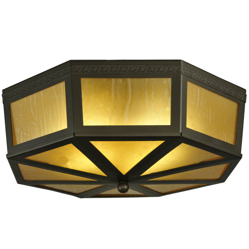Glass Flush Mount