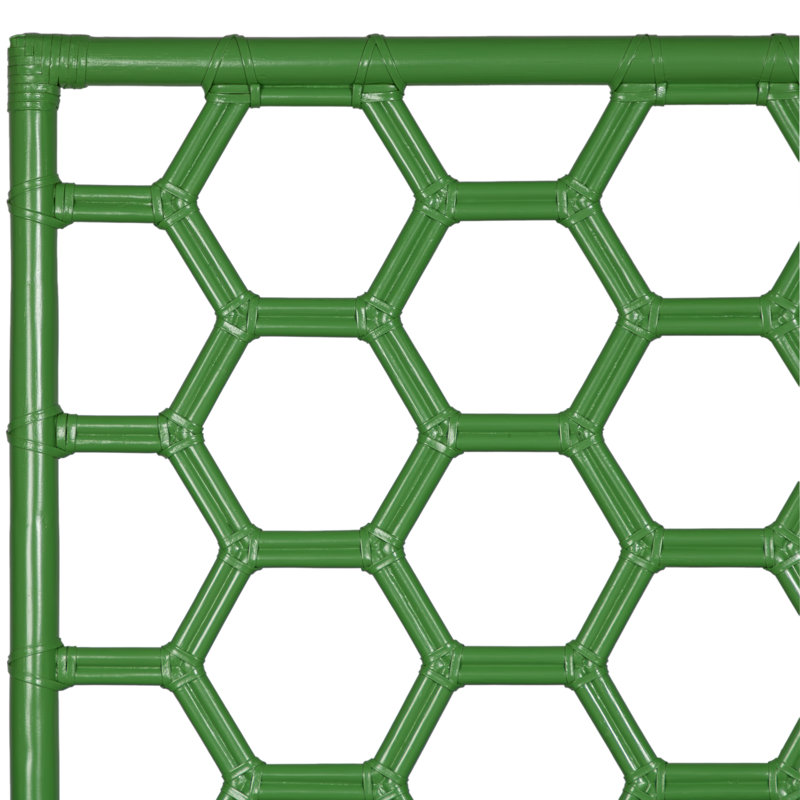 Honeycomb Standard Bed, Twin, Bright Green
