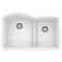 Diamond SILGRANIT 32" L x 20.88" W Double Bowl Undermount Kitchen Sink with Low Divide