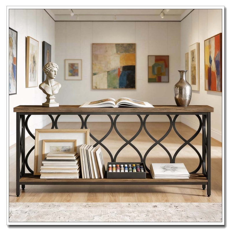 2-Tier Plant Stand,Entryway Table,Console Table