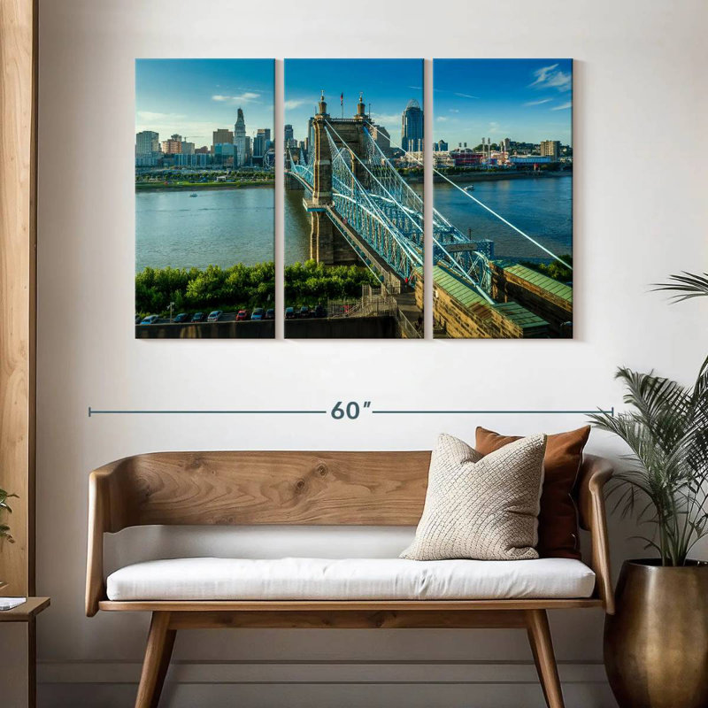 Pont suspendu Sunny Roebler, H 32 po x l 50 po