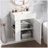 Modern Floating Bathroom Vanity with Ceramic and Left side storage