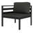 27.6" Wide Square Patio Sofa with Cushions