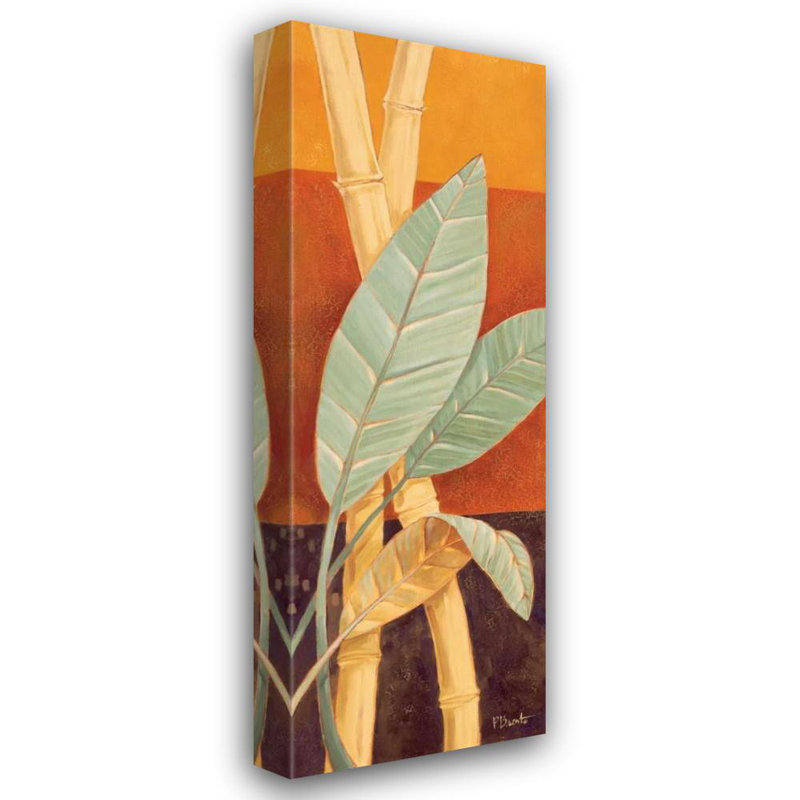 Art sur toile tendue par Red Barrel Studio® Brent, Paul, Bali Leaves I, H 18 po x l 9 po