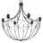 6 - Light Dimmable Empire Chandelier-70048154