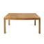 Table de salle à manger rustique, fabriquée en bois pour une conception extensible Table extensible en bois, finition